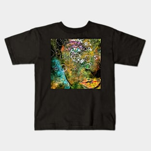 Woman's face Kids T-Shirt